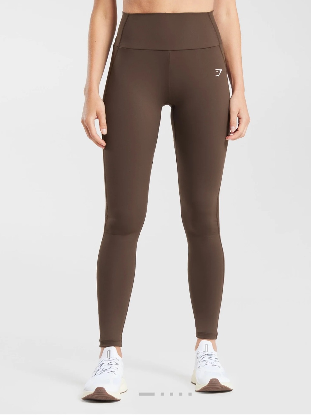 Gymshark Everyday Contour Chocolate Brown High-Rise Leggings